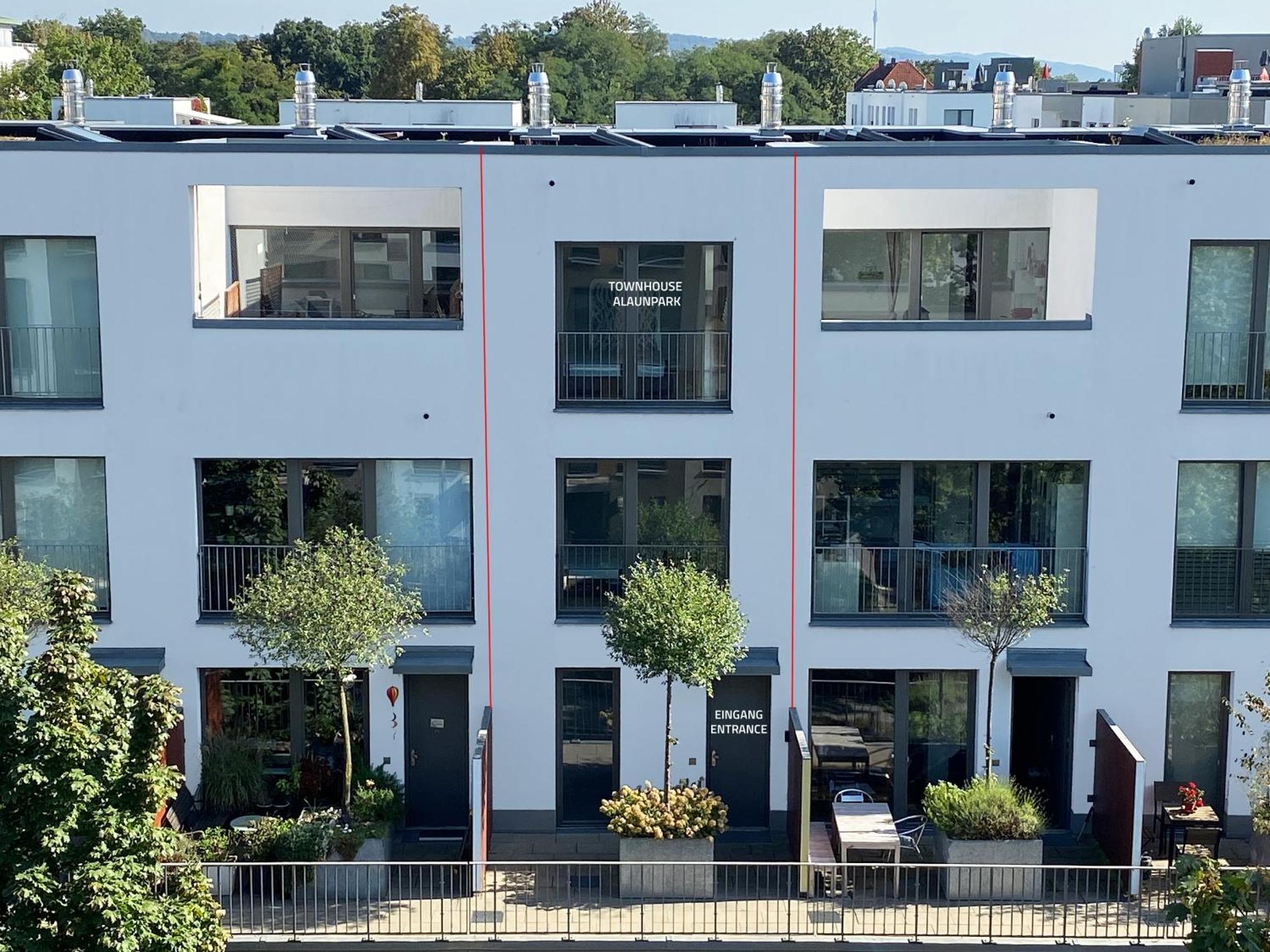 Townhouse Alaunpark Villa Dresden Exterior photo